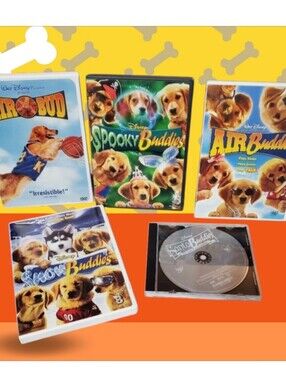 5 Buddies Movies Family DVDs Air Bud